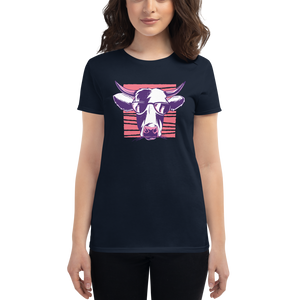 -KUAH- Frauen Kurzärmeliges T-Shirt