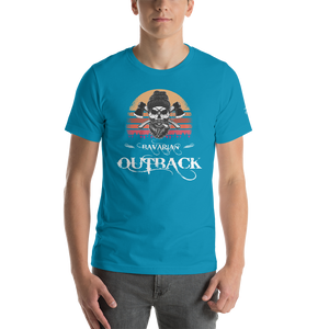 -BAVARIAN OUTBACK- Kurzärmeliges Unisex-T-Shirt