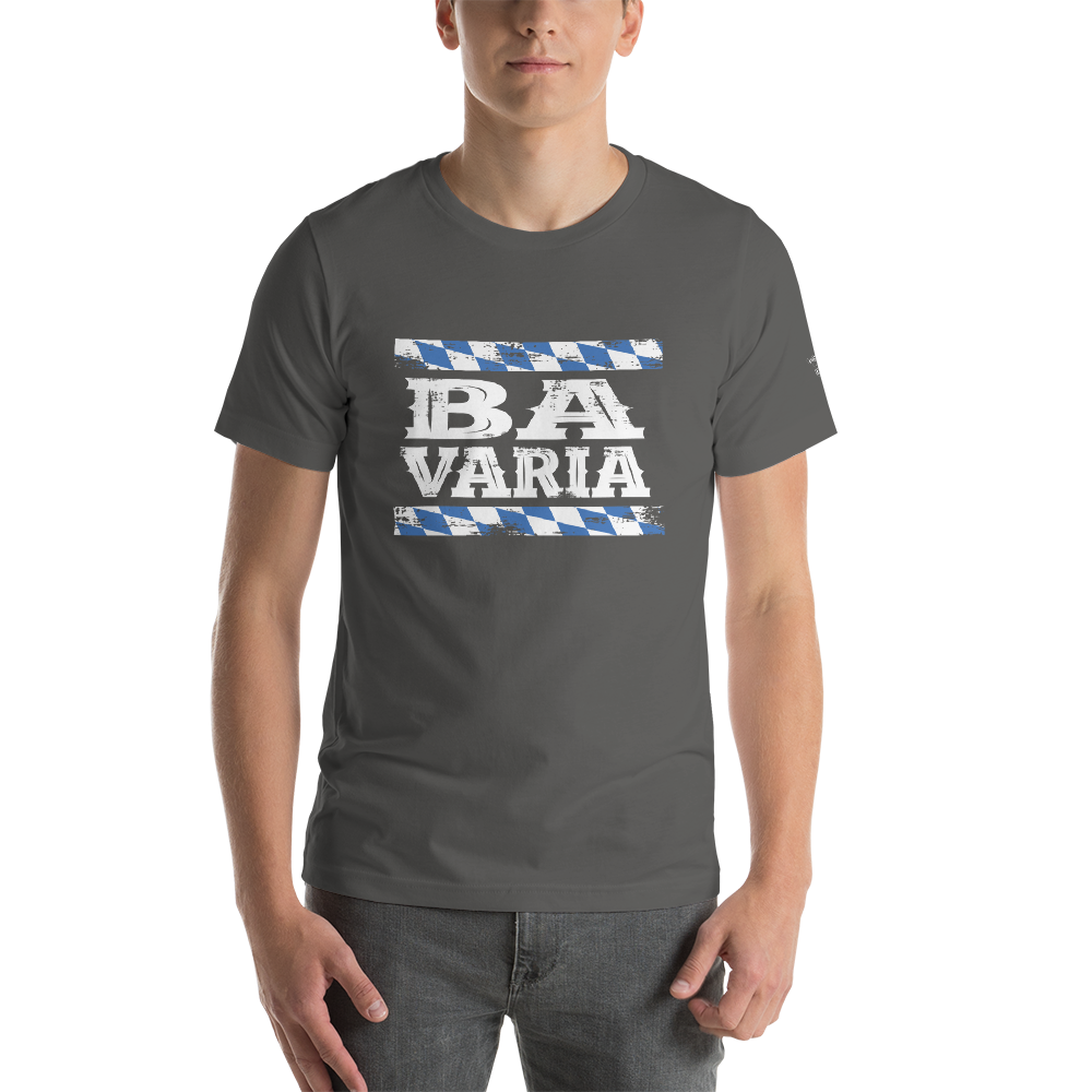 -BAVARIA- Kurzärmeliges Unisex-T-Shirt