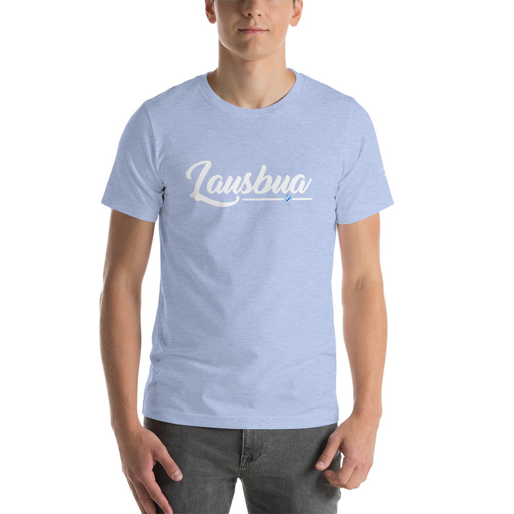 -LAUSBUA- Kurzärmeliges Unisex-T-Shirt