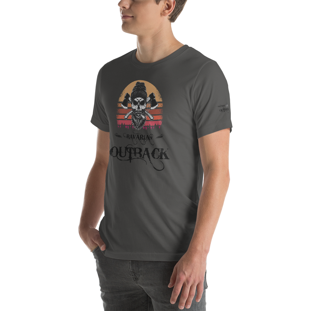 -BAVARIAN OUTBACK- Kurzärmeliges Unisex-T-Shirt