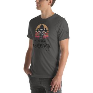 -BAVARIAN OUTBACK- Kurzärmeliges Unisex-T-Shirt