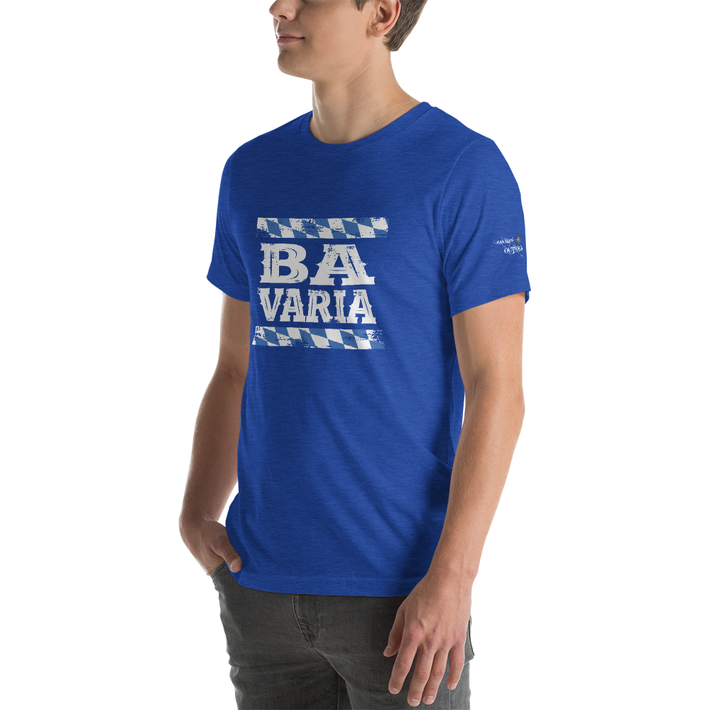 -BAVARIA- Kurzärmeliges Unisex-T-Shirt