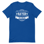 -WASCHECHTER BAYER- Kurzärmeliges Unisex-T-Shirt