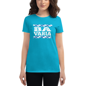 -BAVARIA- Frauen Kurzarm T-Shirt