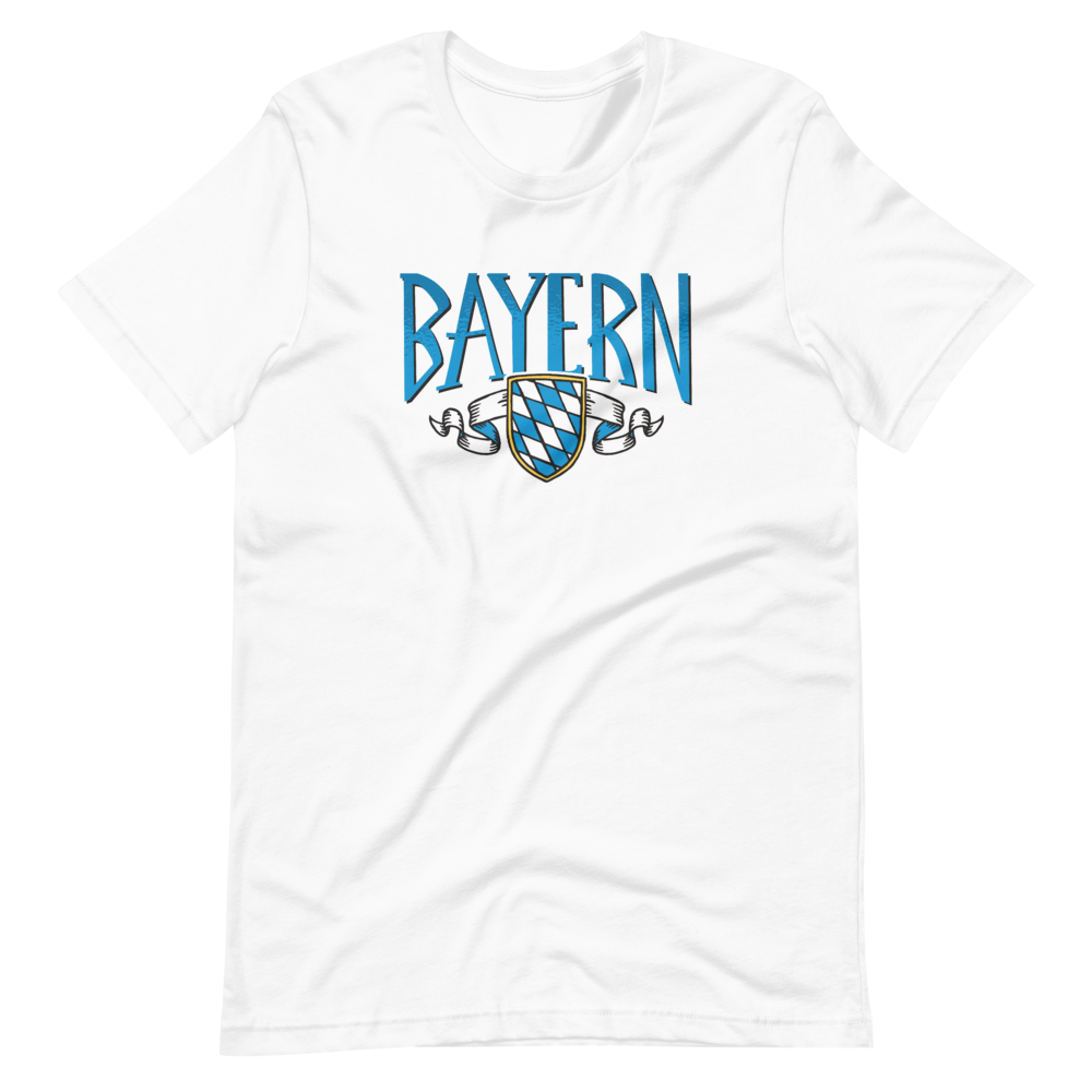 -BAYERN- Kurzärmeliges Unisex-T-Shirt