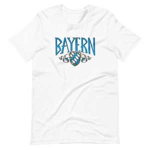 -BAYERN- Kurzärmeliges Unisex-T-Shirt