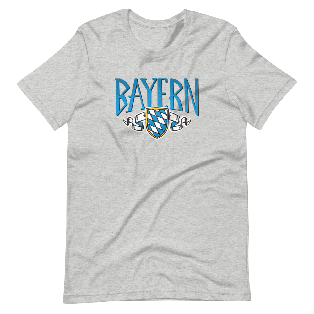 -BAYERN- Kurzärmeliges Unisex-T-Shirt