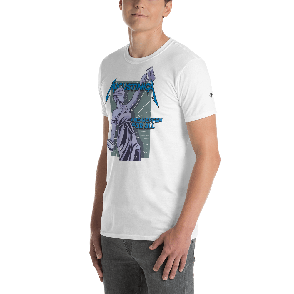 -AUGUSTINICA- Kurzärmeliges Unisex-T-Shirt