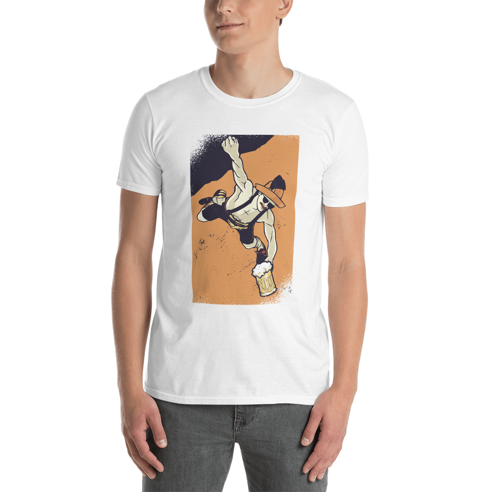 -FREE KRAXLER- Kurzärmeliges Unisex-T-Shirt