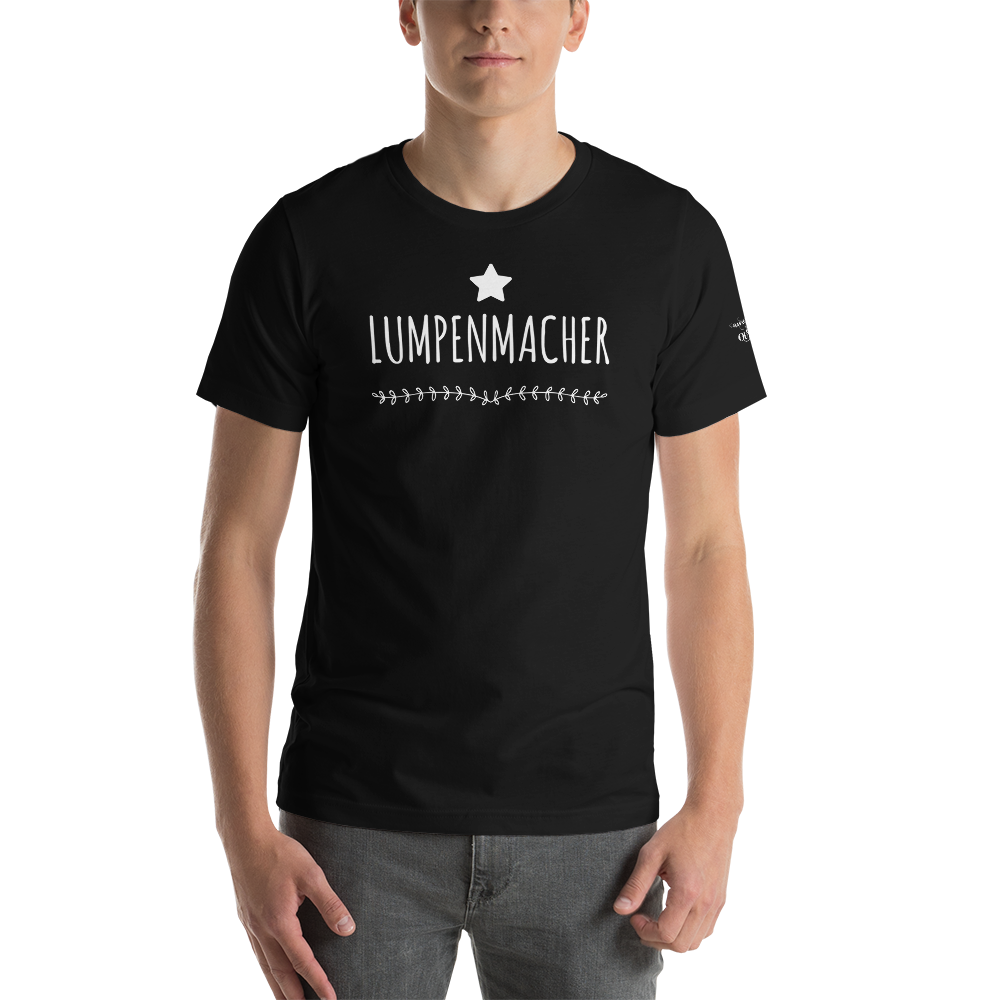 -LUMPENMACHER- Kurzärmeliges Unisex-T-Shirt