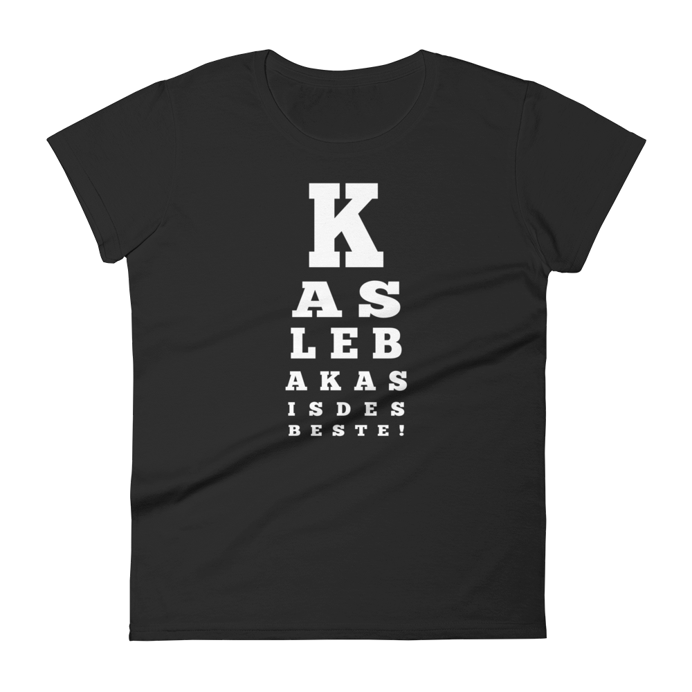 -BOARISCHER SEHTEST- Frauen Kurzarm T-Shirt