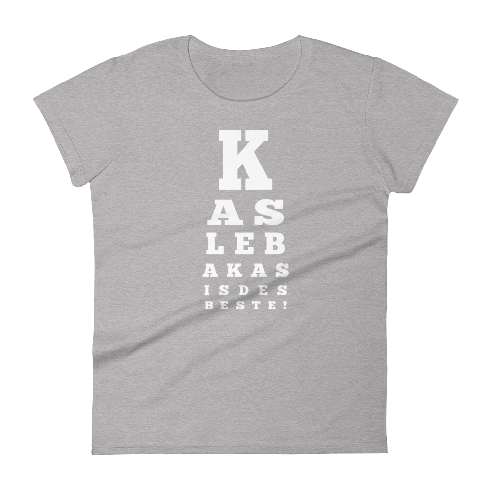 -BOARISCHER SEHTEST- Frauen Kurzarm T-Shirt