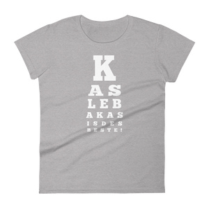 -BOARISCHER SEHTEST- Frauen Kurzarm T-Shirt