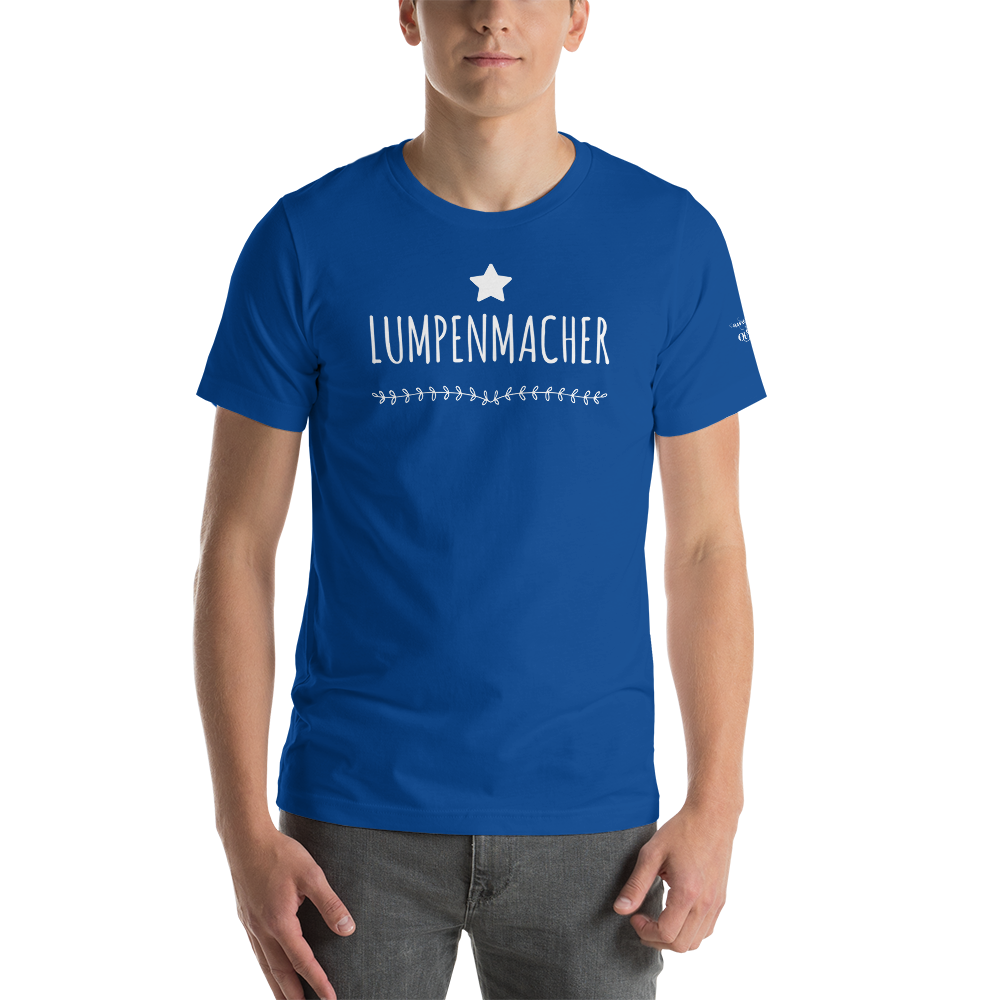 -LUMPENMACHER- Kurzärmeliges Unisex-T-Shirt