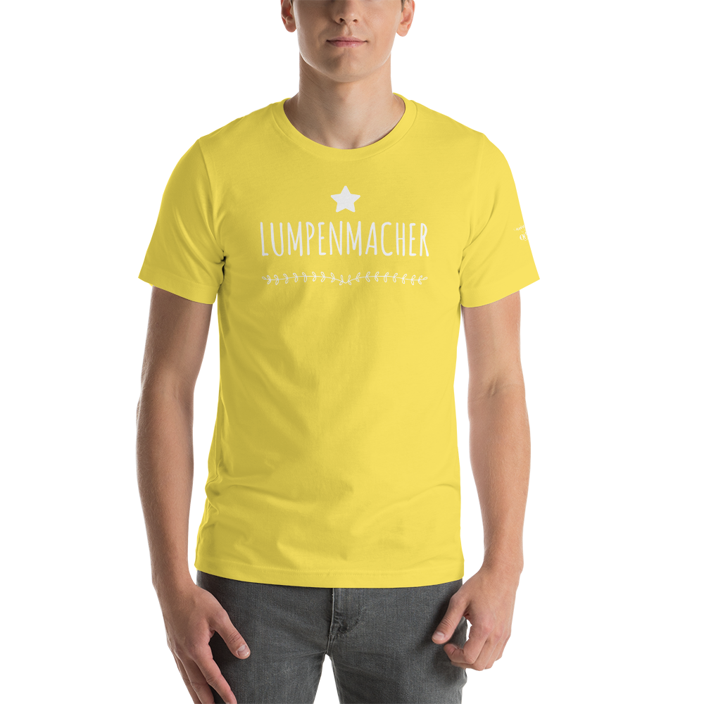 -LUMPENMACHER- Kurzärmeliges Unisex-T-Shirt