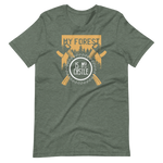 -MY FOREST IS MY CASTLE- Kurzärmeliges Unisex-T-Shirt