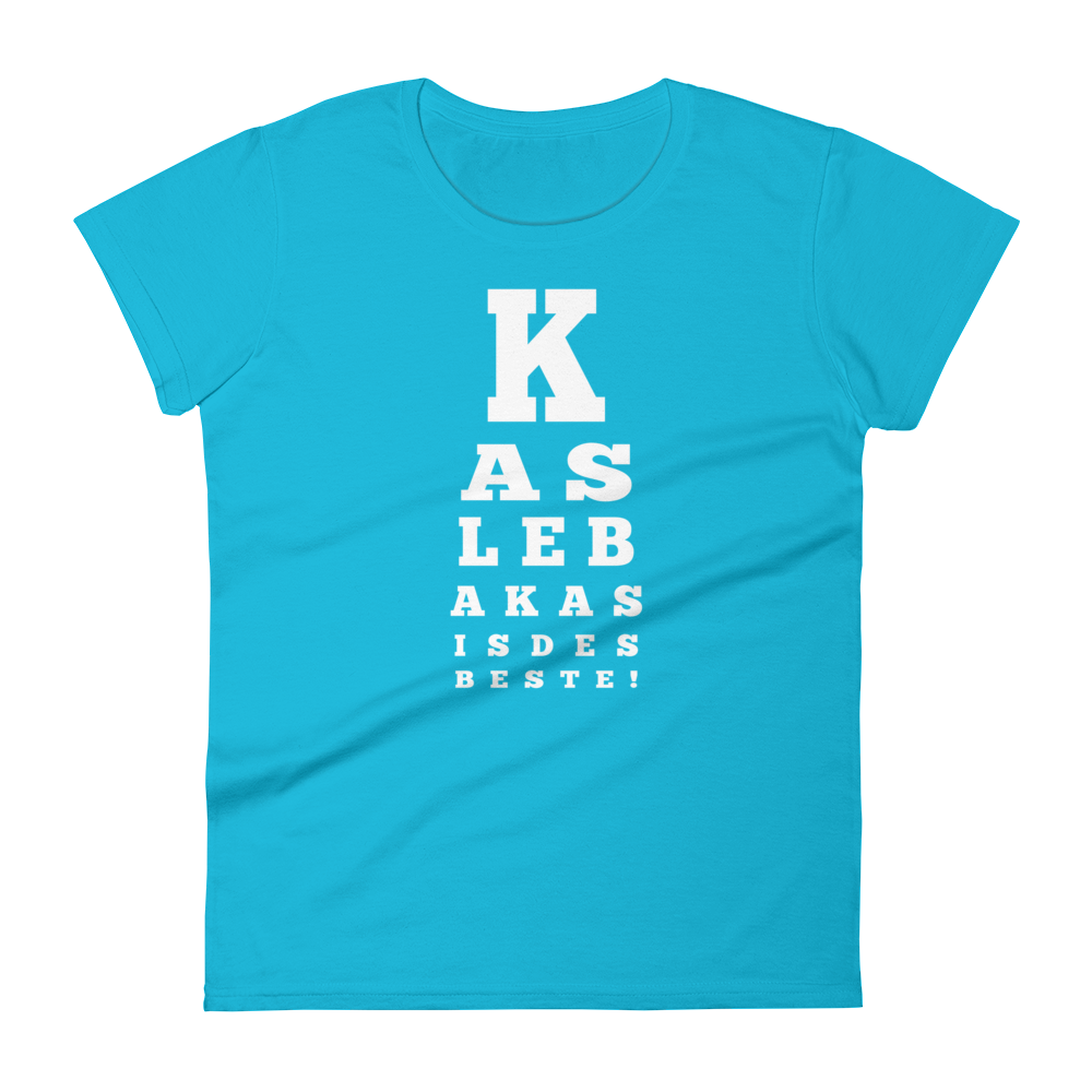 -BOARISCHER SEHTEST- Frauen Kurzarm T-Shirt