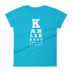 -BOARISCHER SEHTEST- Frauen Kurzarm T-Shirt