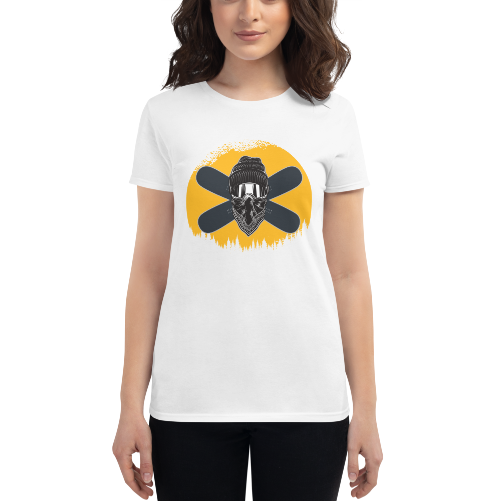 -WOIDBOARDER- Frauen Kurzarm T-Shirt