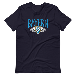 -BAYERN- Kurzärmeliges Unisex-T-Shirt