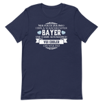 -WASCHECHTER BAYER- Kurzärmeliges Unisex-T-Shirt