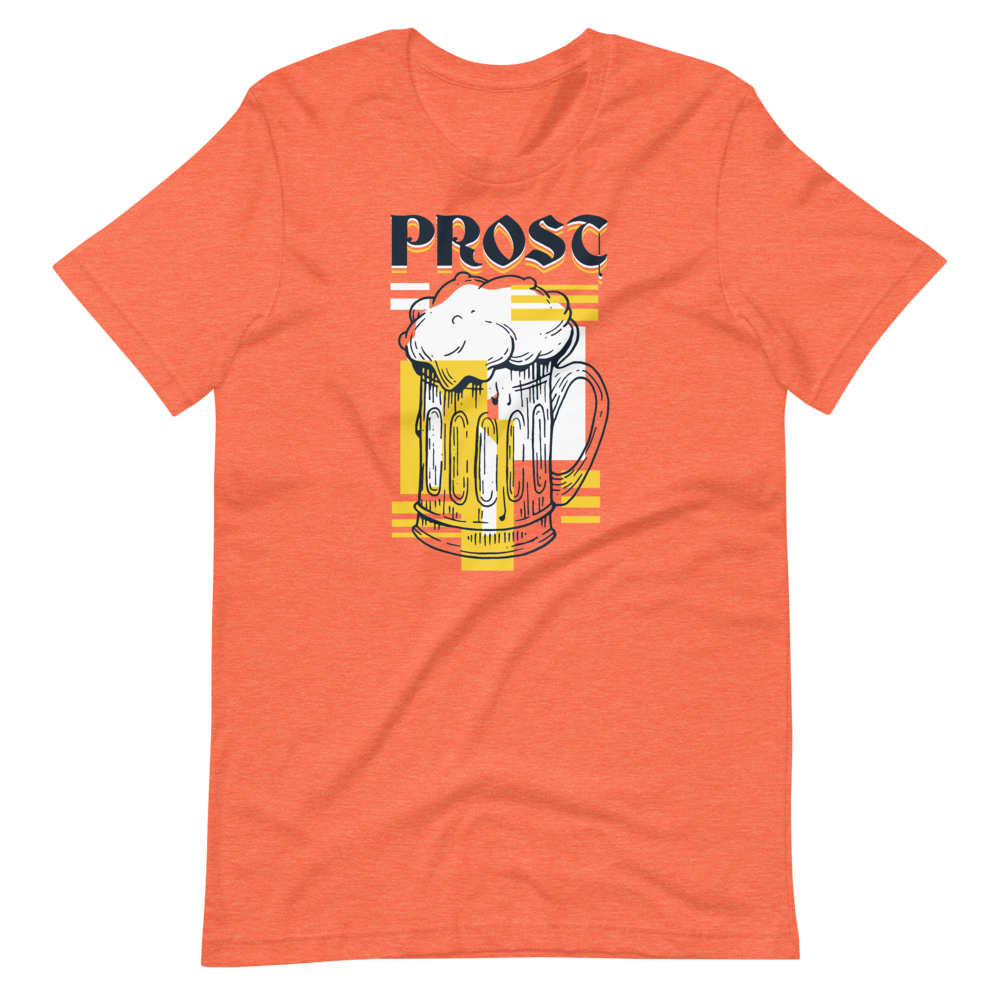 -PROST- Kurzärmeliges Unisex-T-Shirt