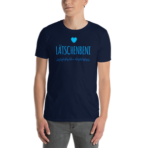 -LÄTSCHENBENI- Kurzärmeliges Unisex-T-Shirt