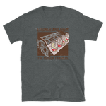 -ENGINES AND BEER- Kurzärmeliges Unisex-T-Shirt