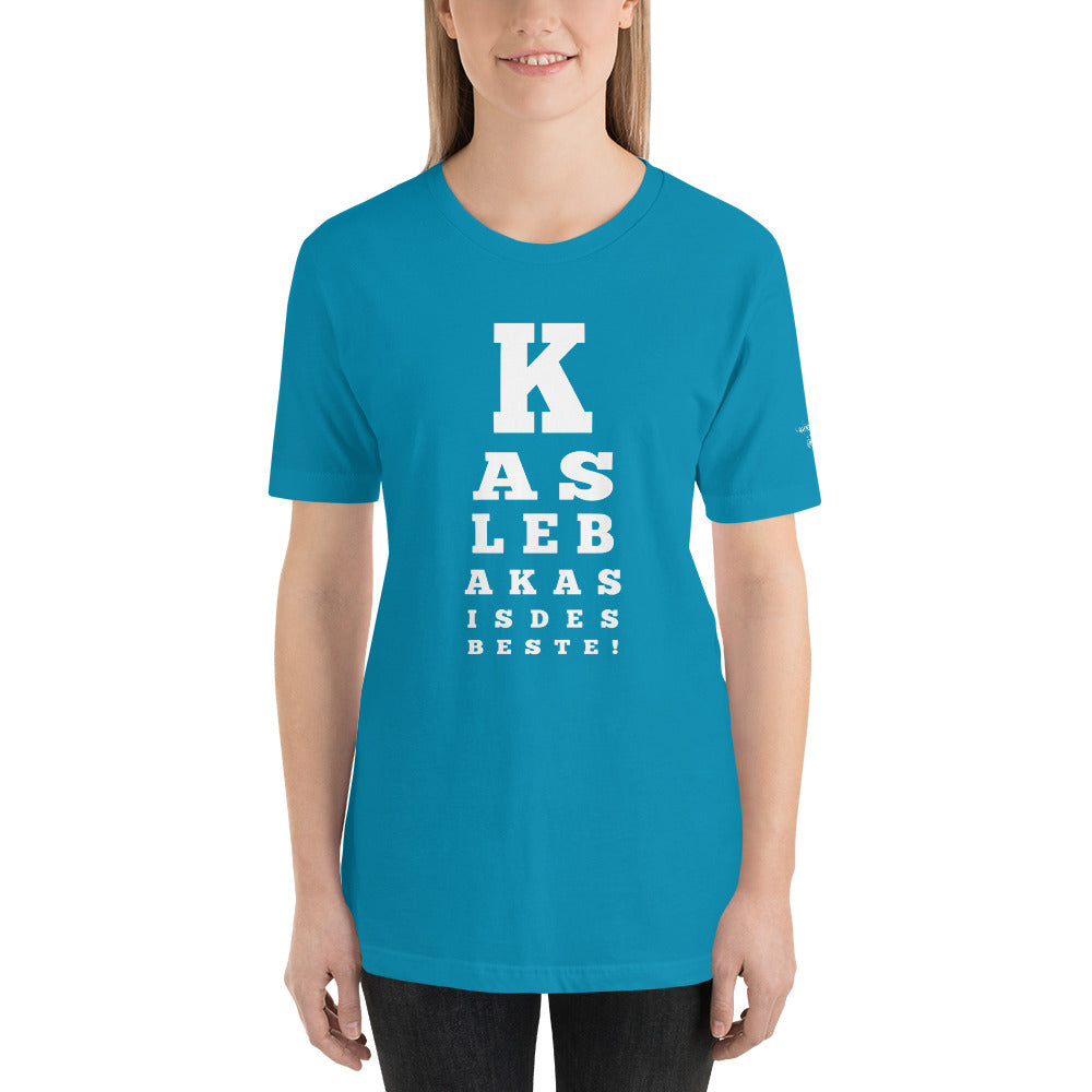 -BOARISCHER SEHTEST- Kurzärmeliges Unisex-T-Shirt