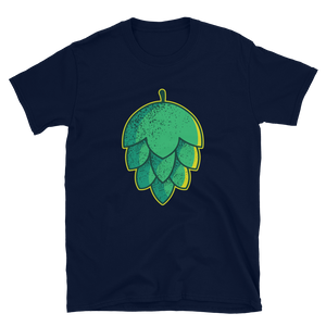 -HOPFEN- Kurzärmeliges Unisex-T-Shirt