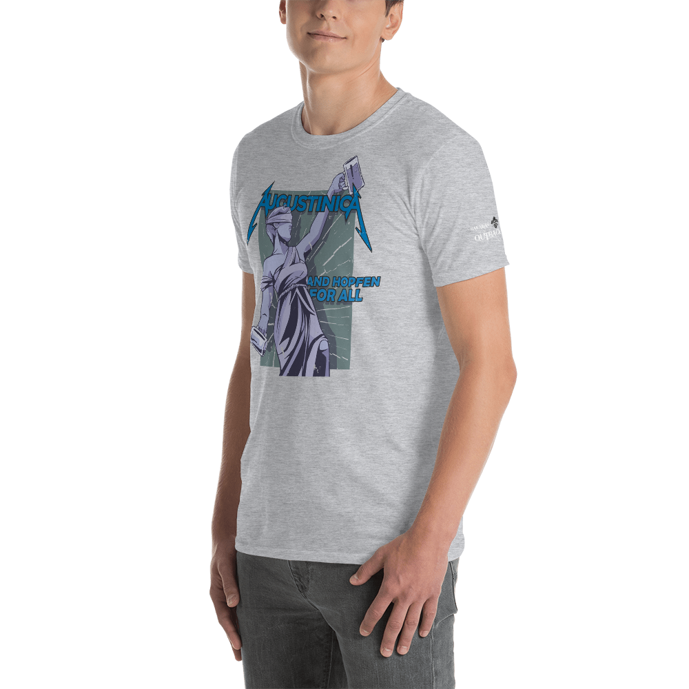 -AUGUSTINICA- Kurzärmeliges Unisex-T-Shirt