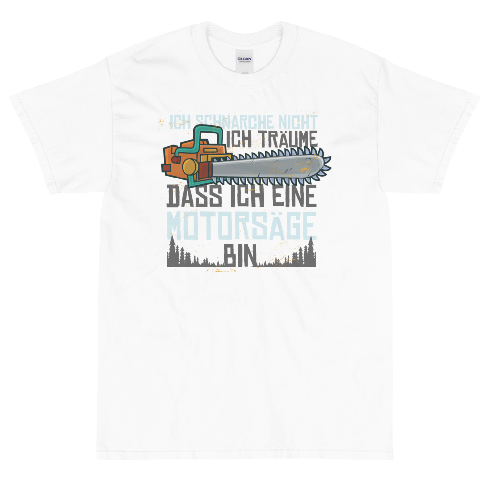 -ICH SCHNARCHE NICHT ICH TRÄUME...- Kurzärmeliges T-shirt