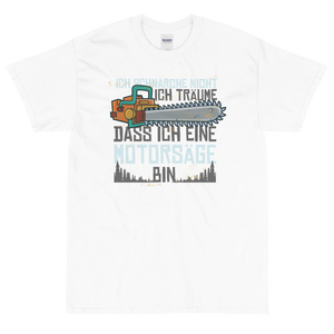 -ICH SCHNARCHE NICHT ICH TRÄUME...- Kurzärmeliges T-shirt