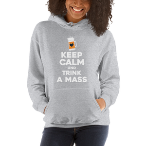 -KEEP CALM UND TRINK A MASS- Kapuzenpulli