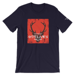 -BAVARIAN OUTLAWS FOR LIVE- Kurzärmeliges Unisex-T-Shirt