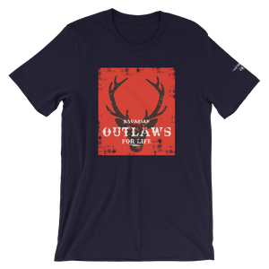 -BAVARIAN OUTLAWS FOR LIVE- Kurzärmeliges Unisex-T-Shirt