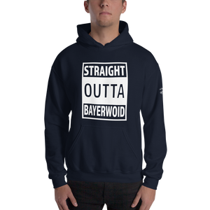 -STRAIGHT OUTTA BAYERWOID- Kapuzenpulli