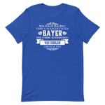 -WASCHECHTER BAYER- Kurzärmeliges Unisex-T-Shirt