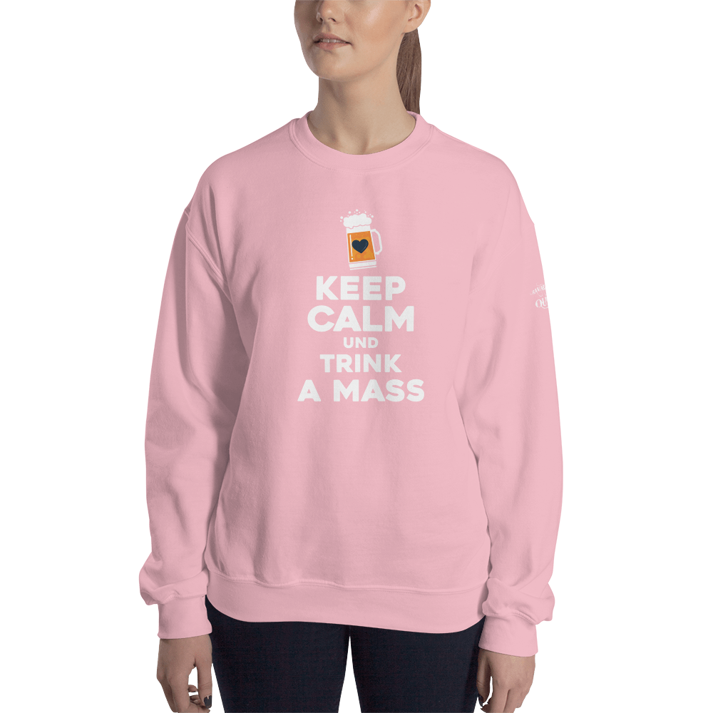 -KEEP CALM UND TRINK A MASS- Sweatshirt