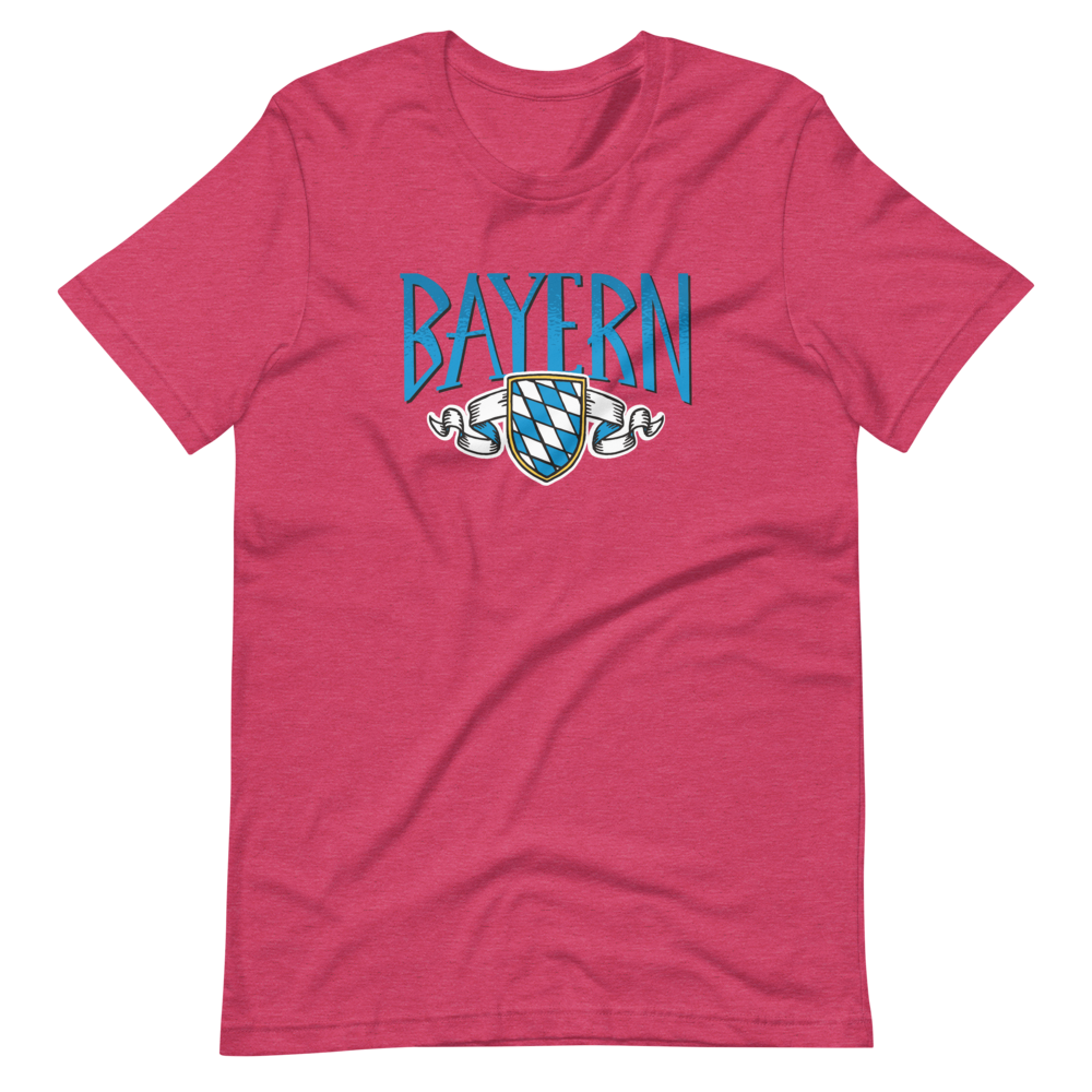 -BAYERN- Kurzärmeliges Unisex-T-Shirt