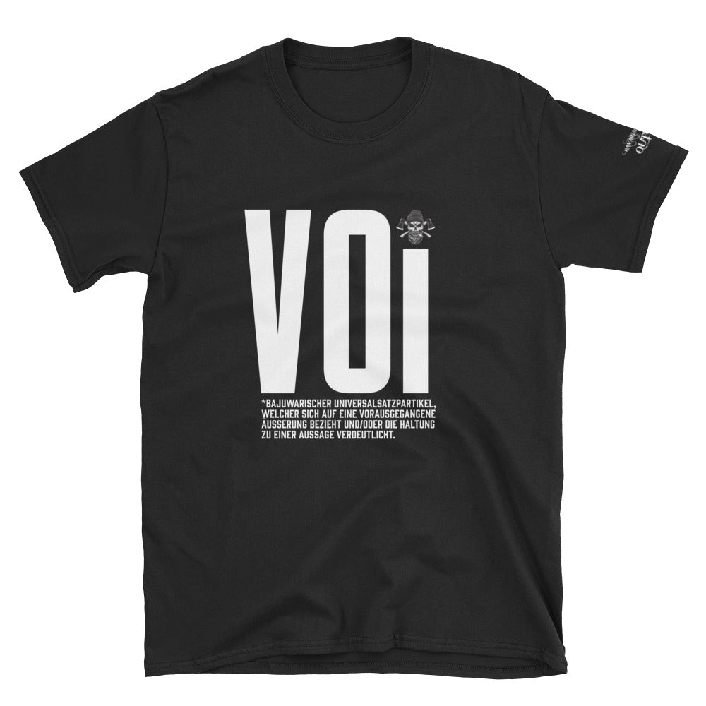 -VOI- Kurzarm-Unisex-T-Shirt