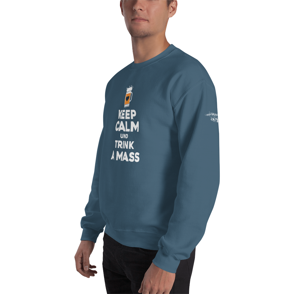 -KEEP CALM UND TRINK A MASS- Sweatshirt