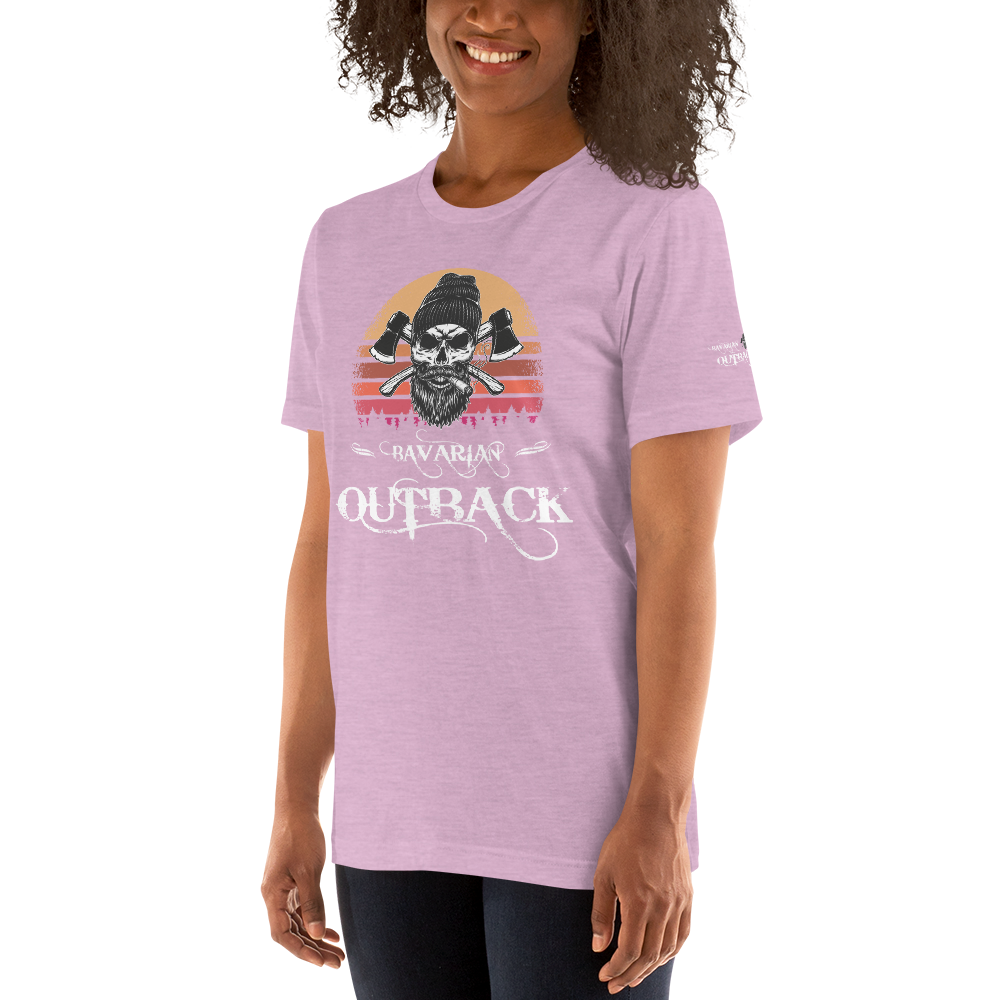 -BAVARIAN OUTBACK- Kurzärmeliges Unisex-T-Shirt