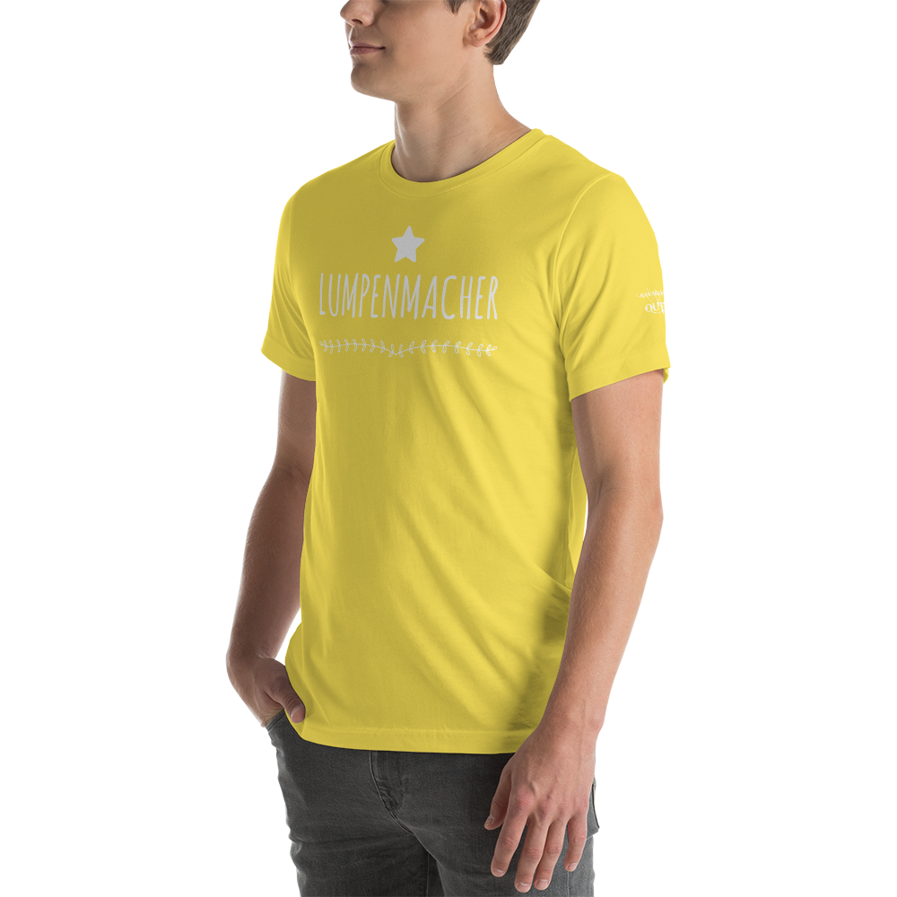 -LUMPENMACHER- Kurzärmeliges Unisex-T-Shirt