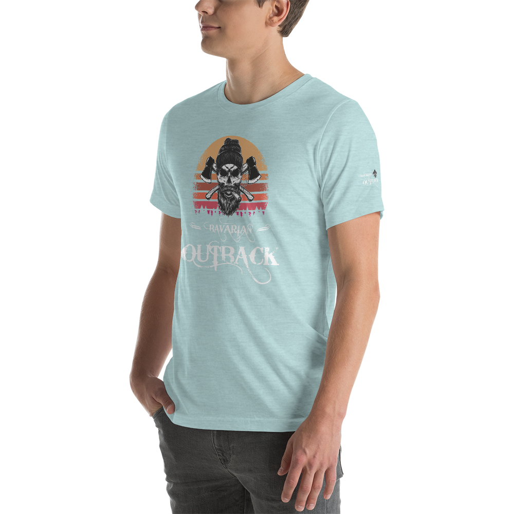 -BAVARIAN OUTBACK- Kurzärmeliges Unisex-T-Shirt