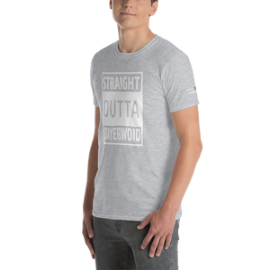 -STRAIGHT OUTTA BAYERWOID- Kurzarm-Unisex-T-Shirt