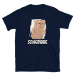 -SAUGRIBBE- Kurzärmeliges Unisex-T-Shirt