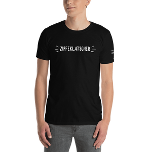 -ZIPFEKLATSCHER- Kurzärmeliges Unisex-T-Shirt