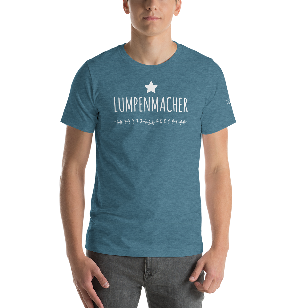 -LUMPENMACHER- Kurzärmeliges Unisex-T-Shirt